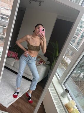 Levi's Light Blue Straight Leg Jeans